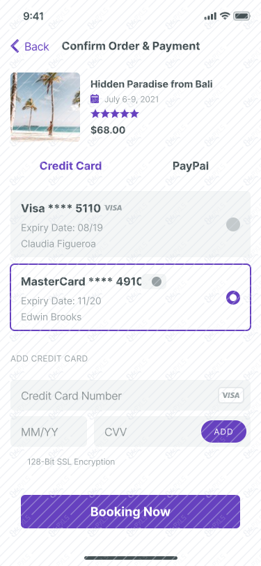 20. Confirm Order and Payment