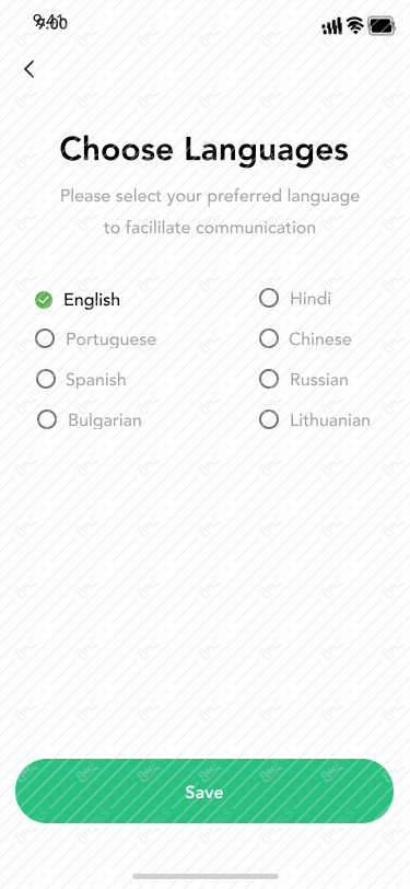 36 Select Languages