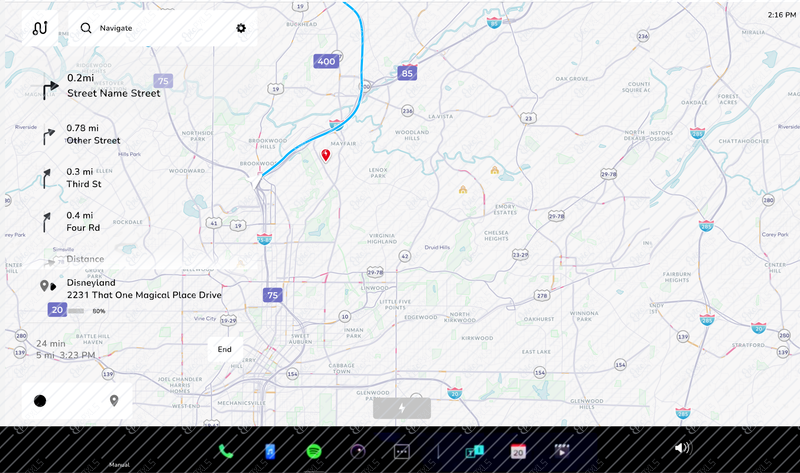 Tesla S Screen Size