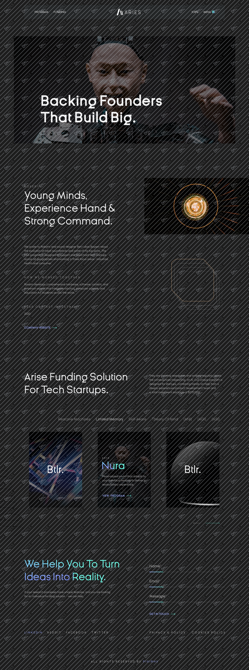 FUNDING PAGE