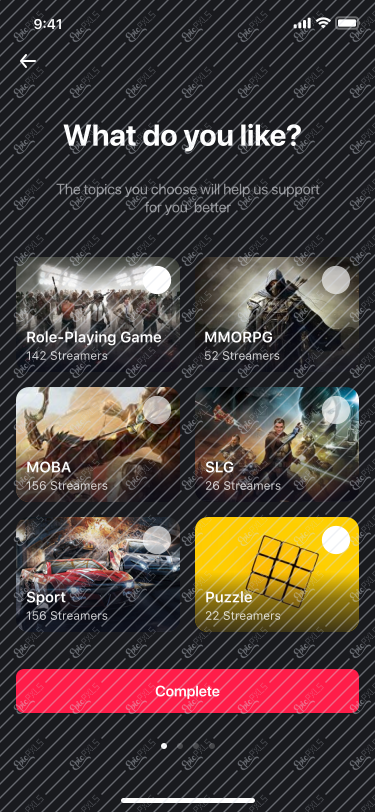 7. Select Topic