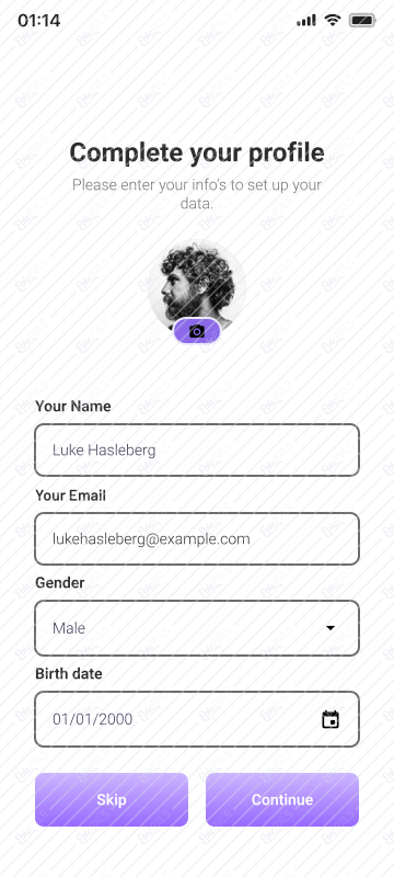Sign Up_Complete Form_Typed
