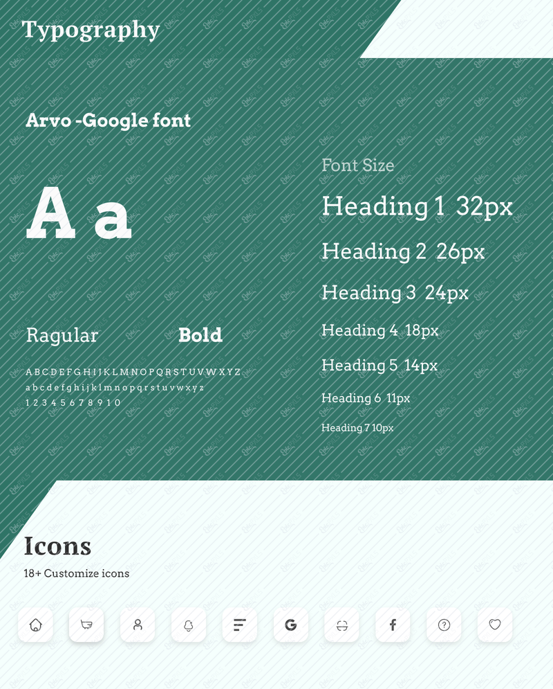 Typography and Icons