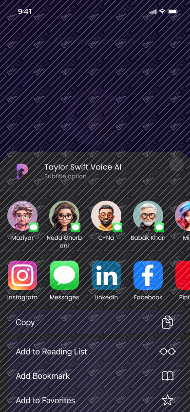 ↳  Voice AI Share