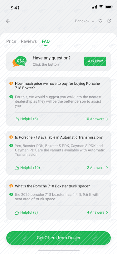 car-Details –FAQ – light