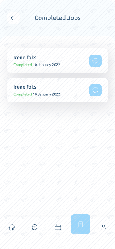 Completed Jobs