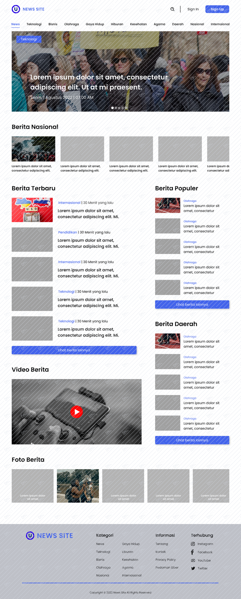 Landing Page