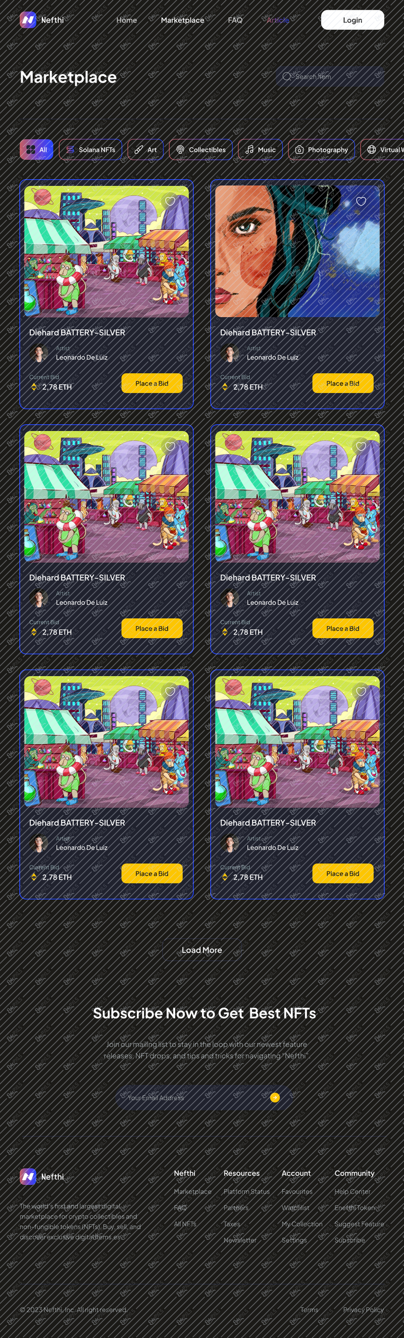 Tablet - Marketplace