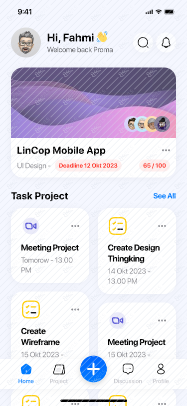 Home Fit Page
