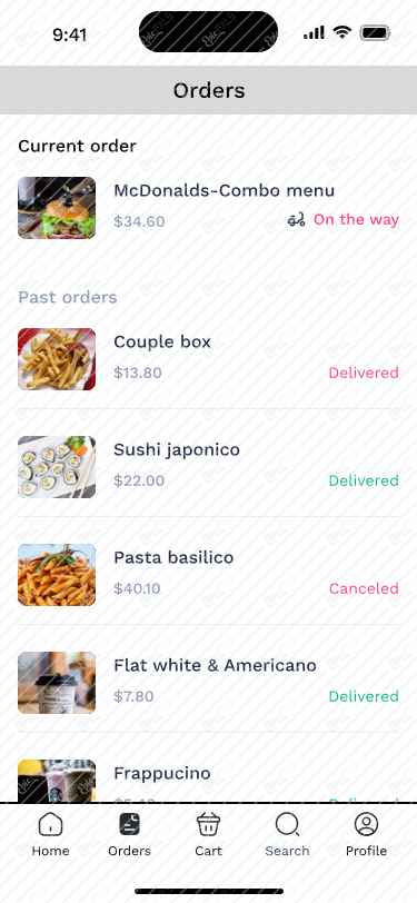 Orders