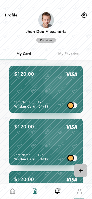 33. Profile / My Card