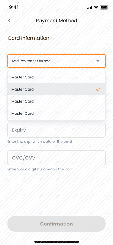 96_Payment Method - input dropdown