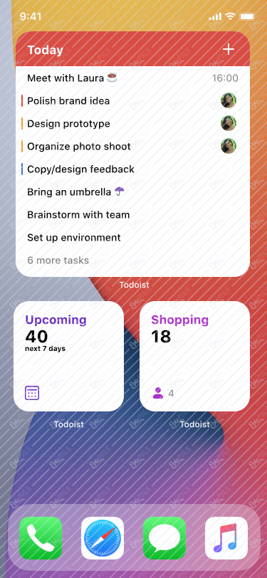 Widgets