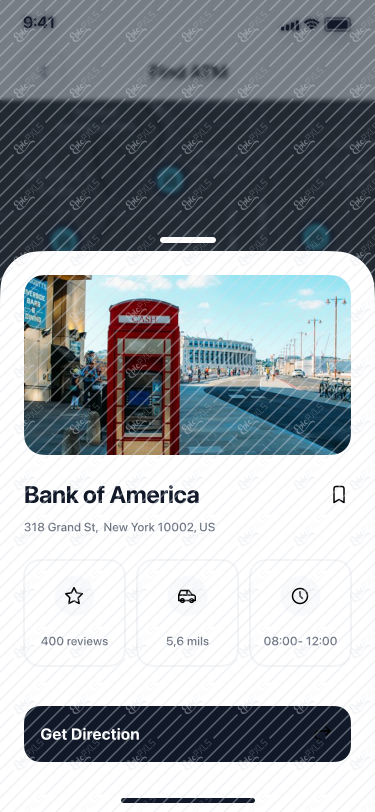 39. ATM Finder - Result - Dark