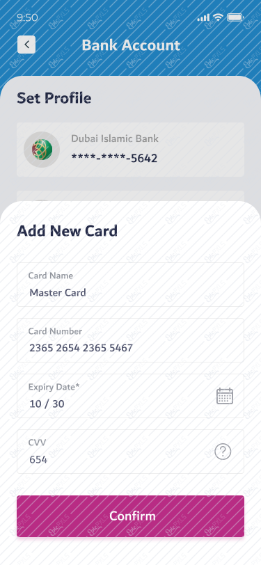 24. Add Bank account