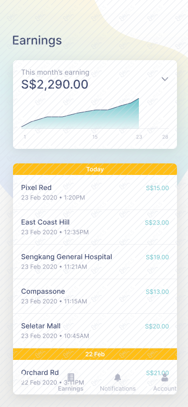 earning