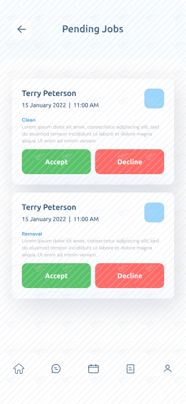 Pending Jobs