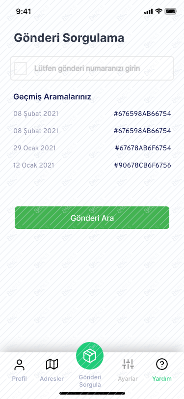 05 - Gönderi Ara