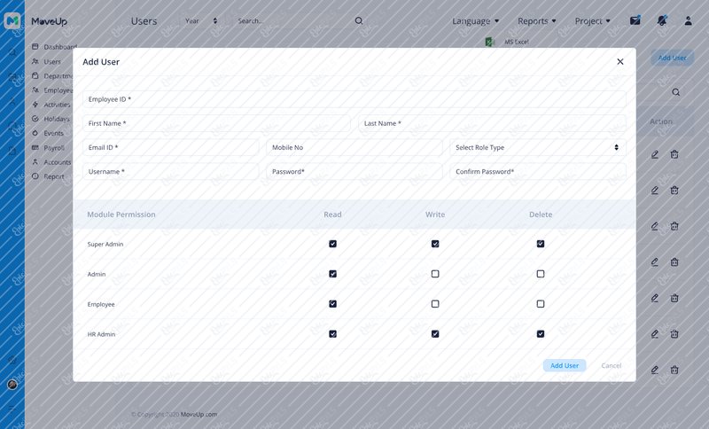11. Users - Add user