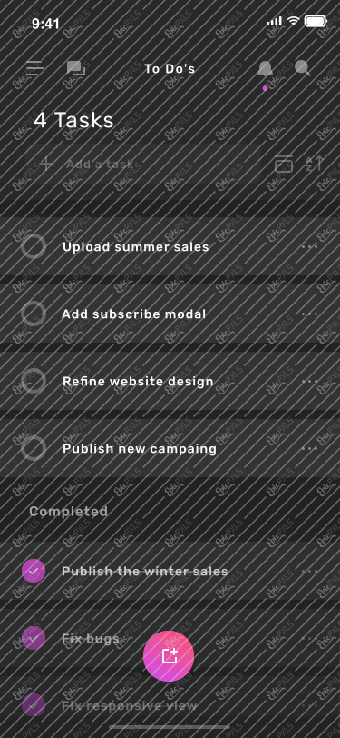 To Do's