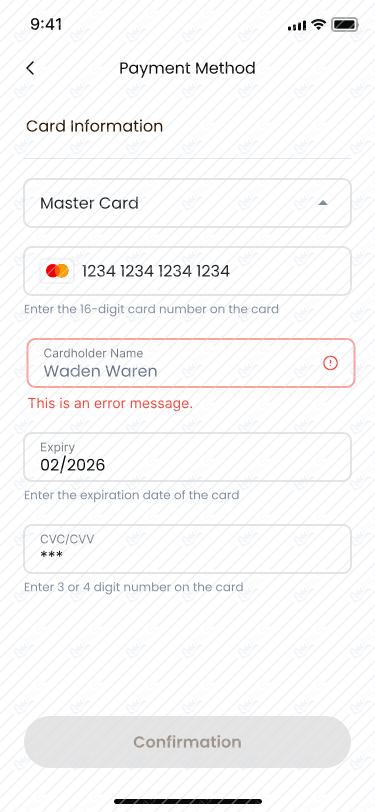 99_Payment Method - error