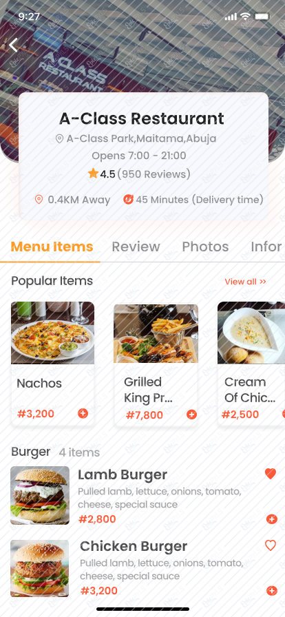 13 A-class restaurant