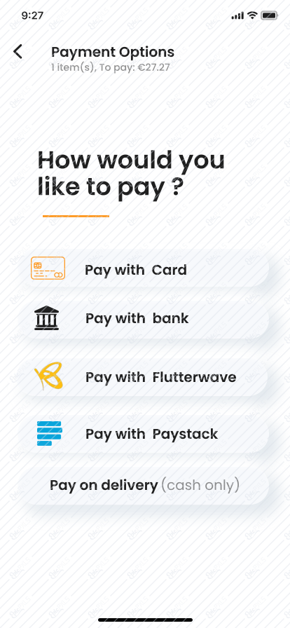 17 Payment options