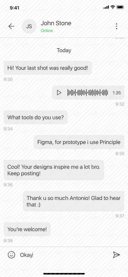 Chat (Message result)
