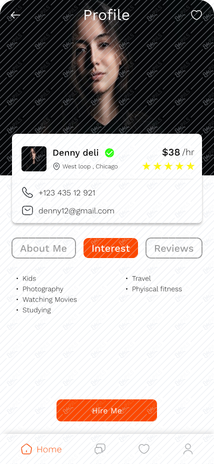 User profile