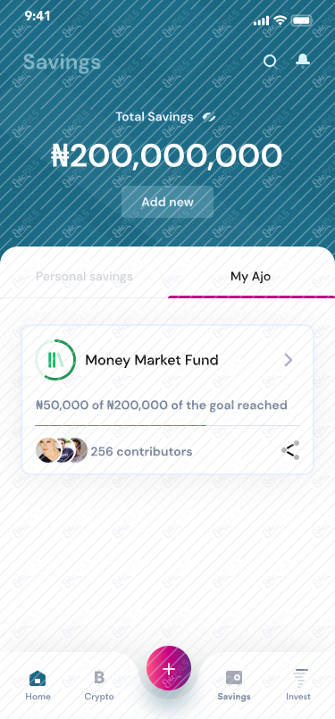 Savings/My ajo