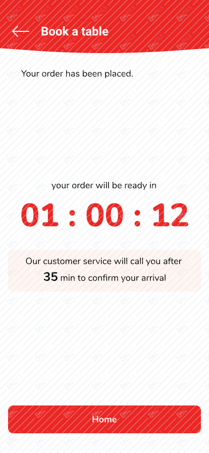 Preorder burger