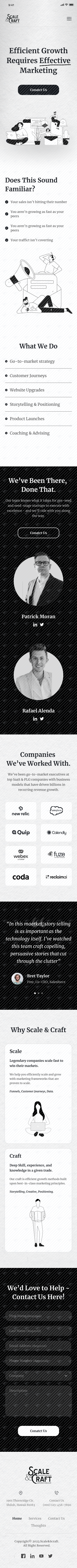 Responsive scale&craft