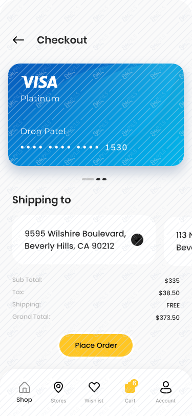 Place Order
