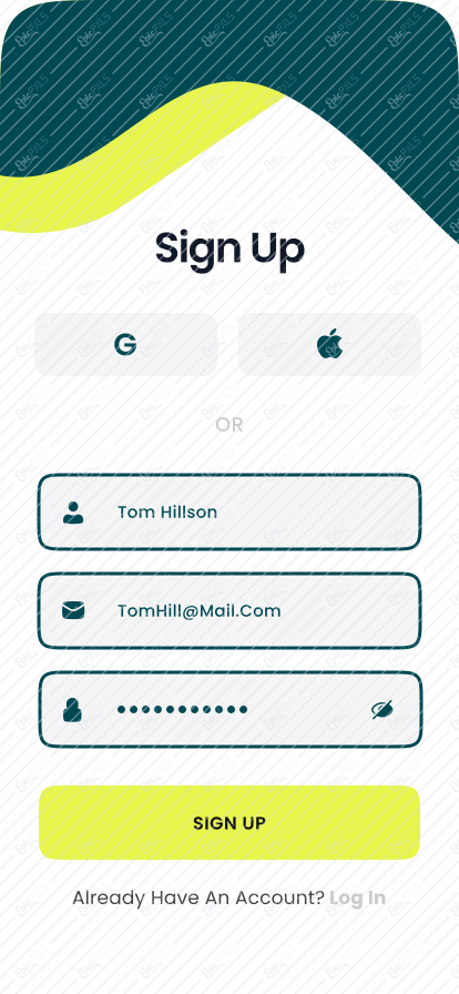 Sign Up