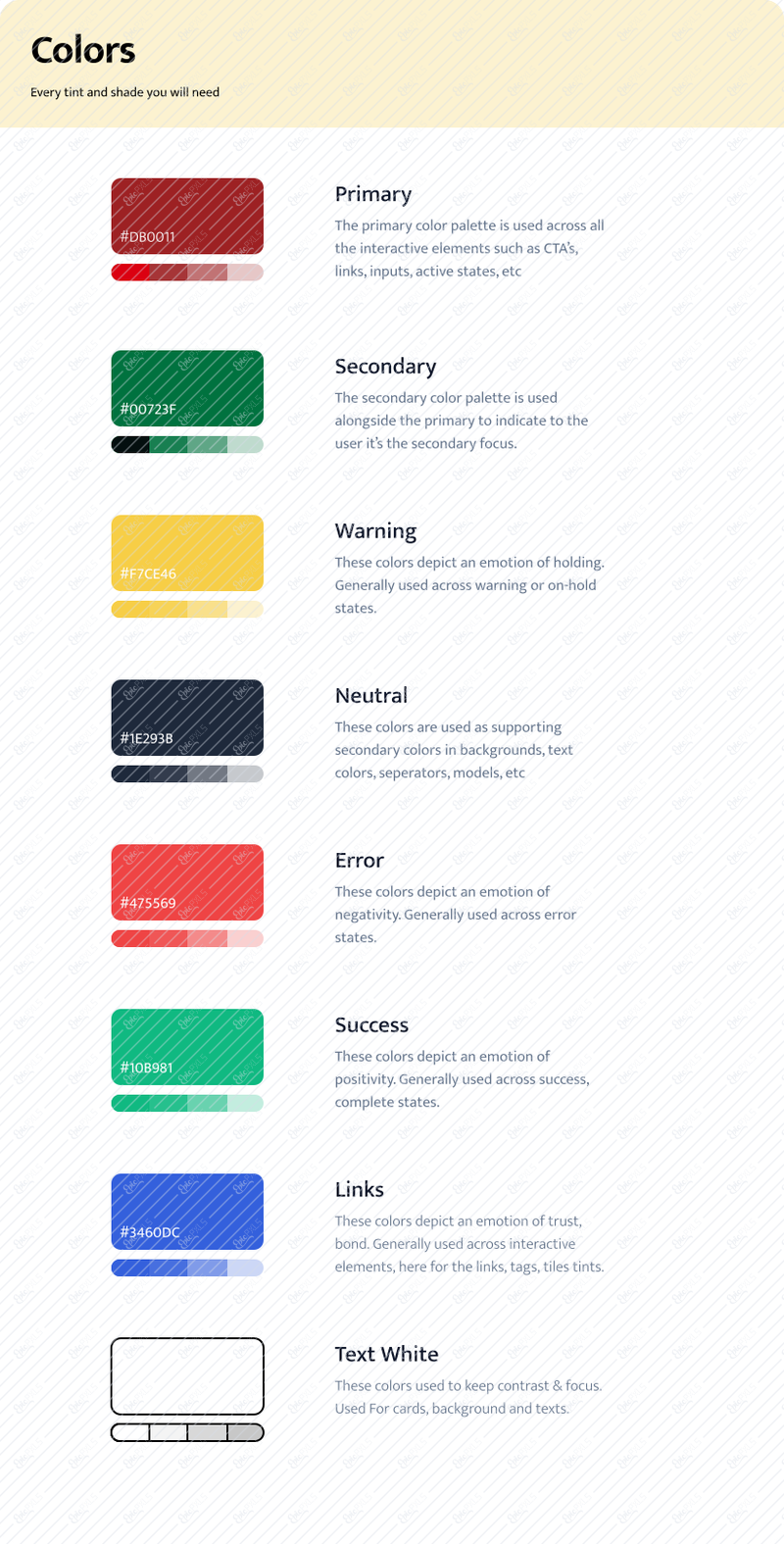 Color Pallete