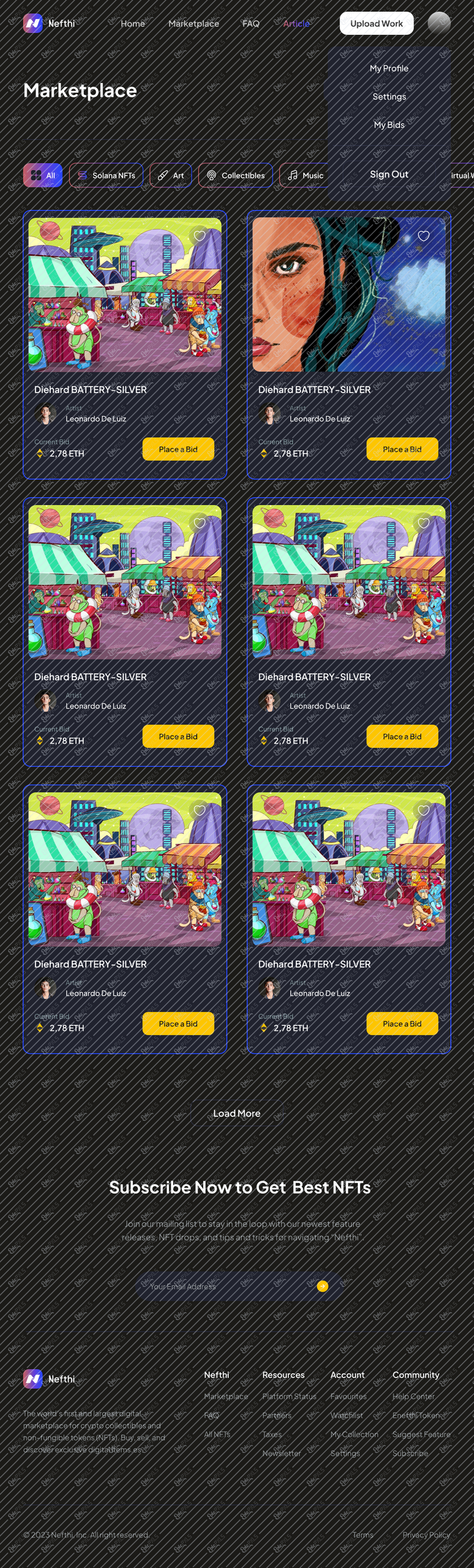 Tablet - Marketplace After Connected