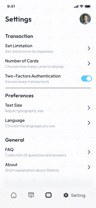 33. Settings