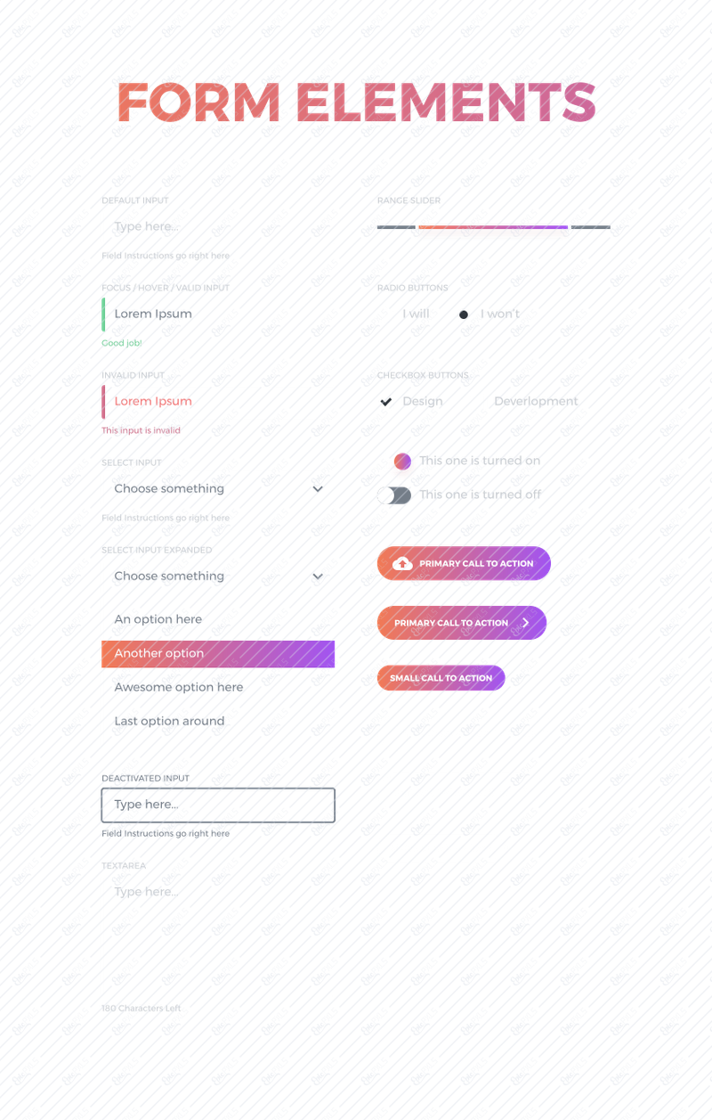 Form Elements