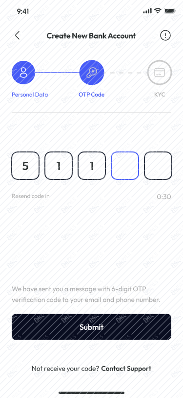 Register - OTP Code
