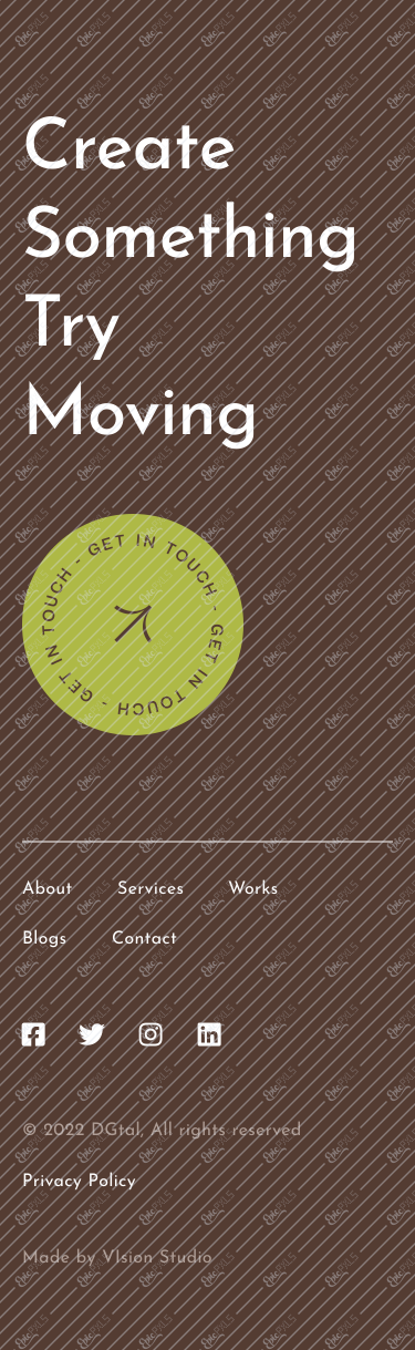 Footer (Mobile)