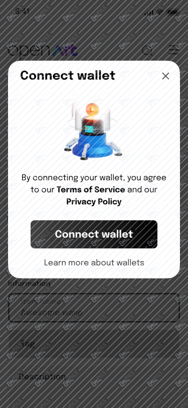 Connect wallet