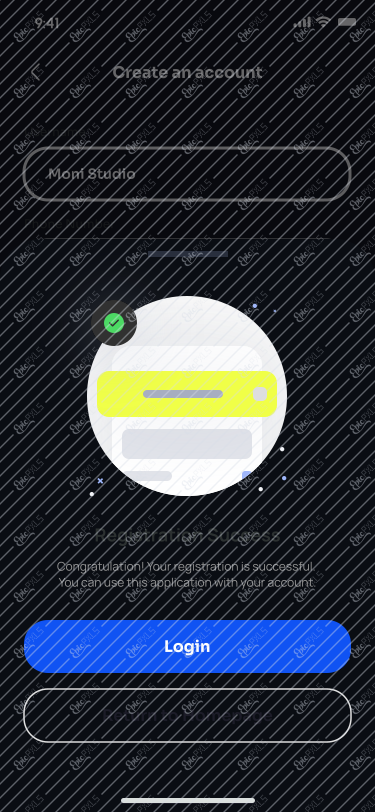 Sign Up - Filled