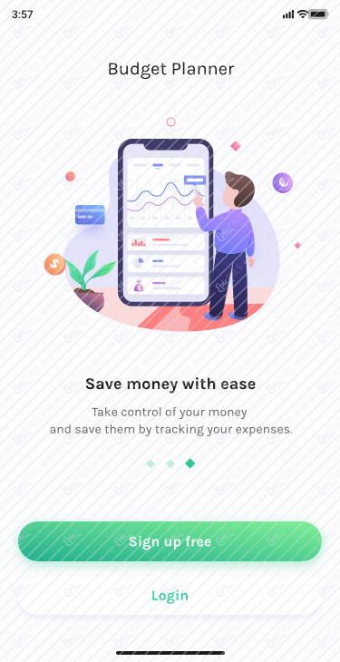Onboarding - illustrations 3