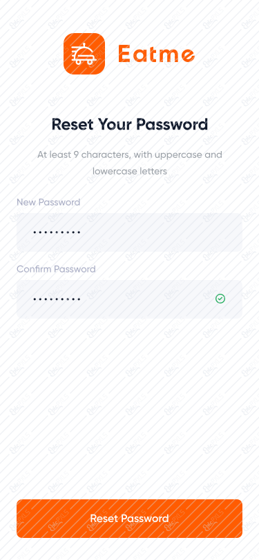 Reset Password
