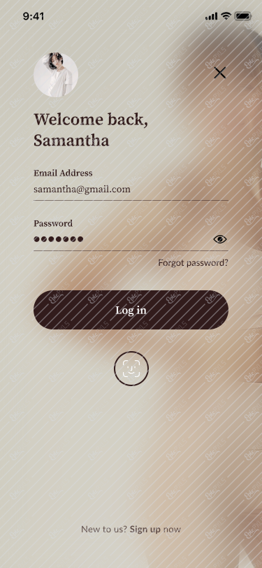 2.1 Login Filled