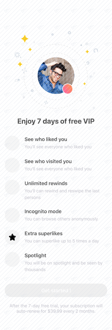 Free VIP Upgrade 7 days