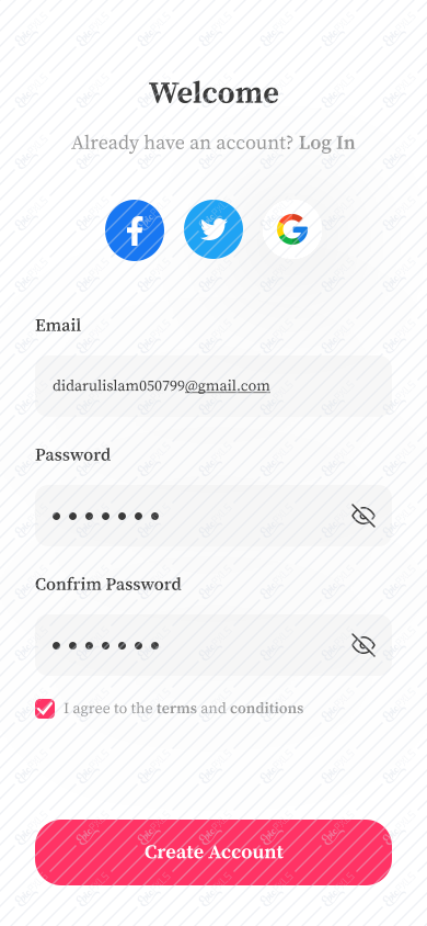 Sign Up