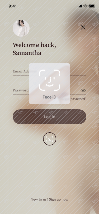2.2 Login Face ID