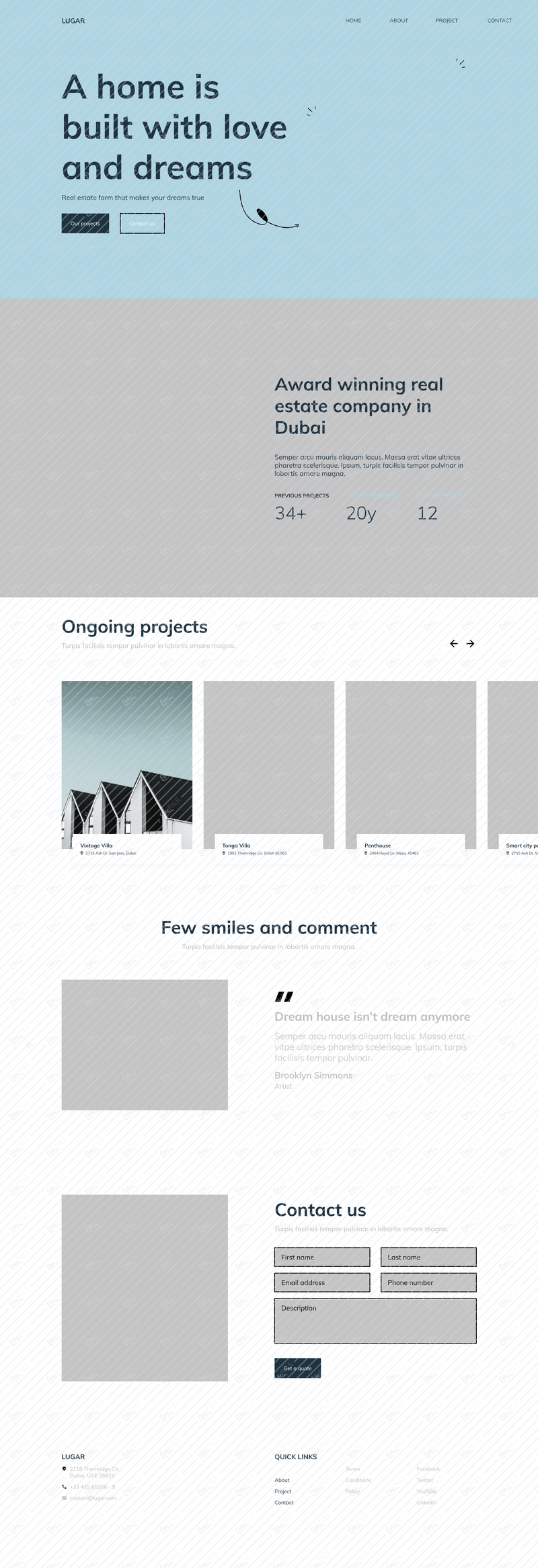 Landing Page