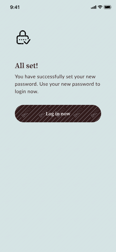 2.5 Set New Password Successful